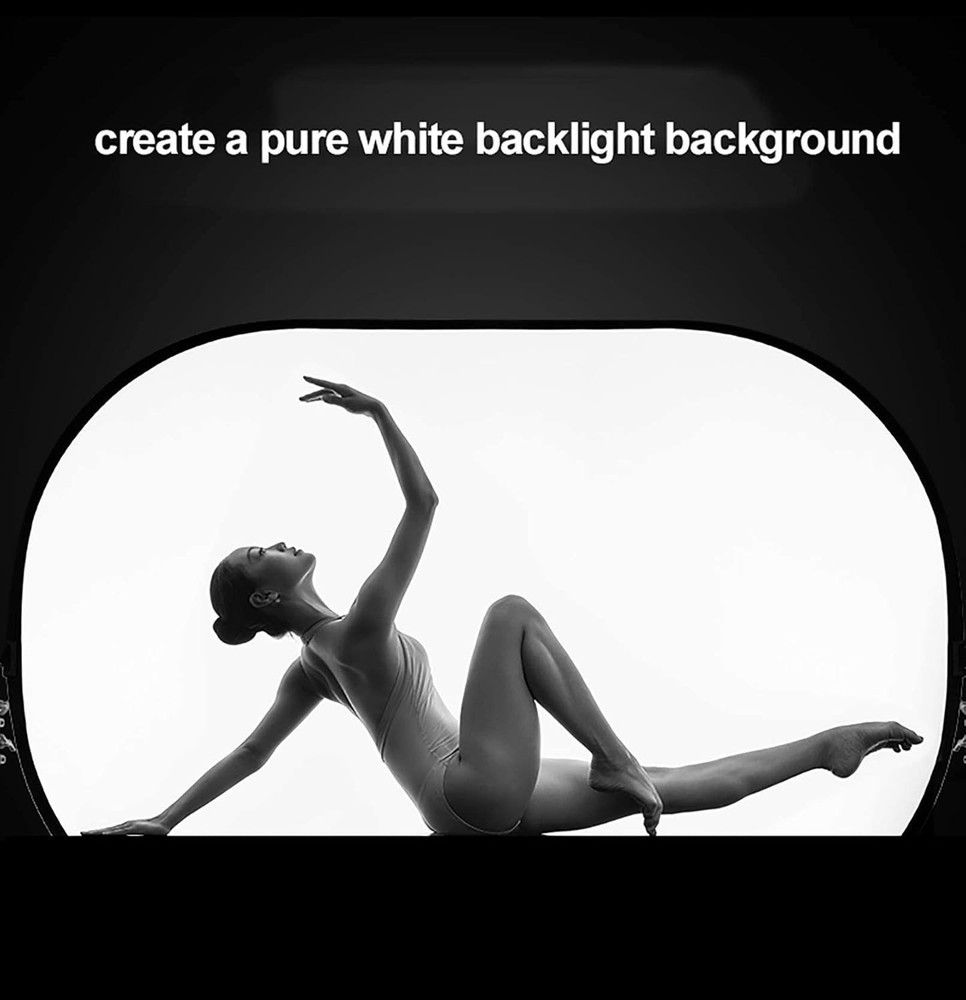 Soft White Diffuser Foldable Light Diffuser Light Diffusion Panel with Carry ...