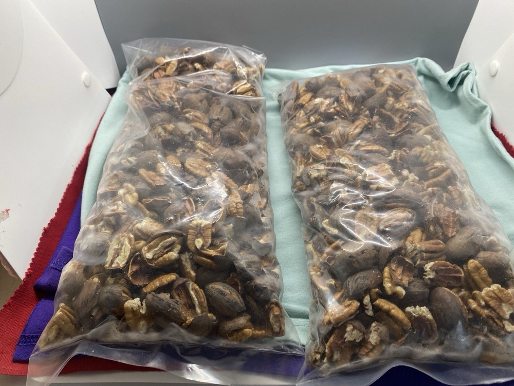 Oklahoma Cracked & Blown Pecans 2 Pound #25-109