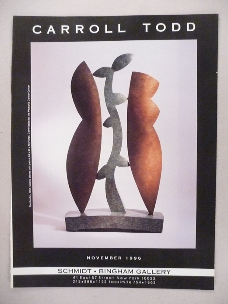 Carroll Todd MAGAZINE AD - 1996