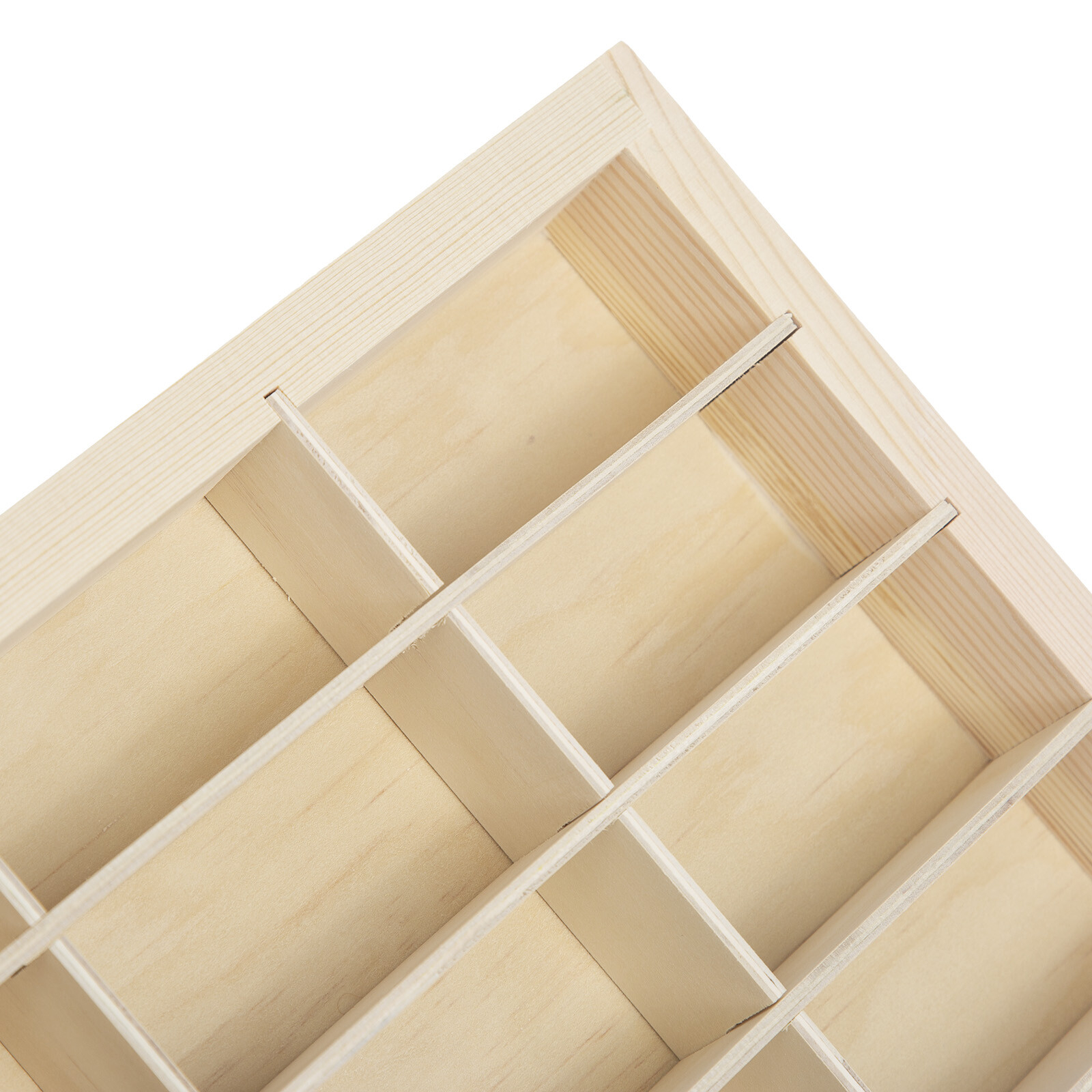 80 Grids Wall Mounted Wooden Display Case 1/64 Hot Wheels Diecast Car Matchbox