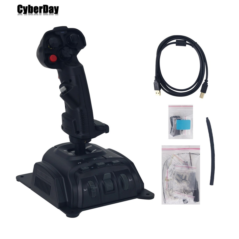 VKBSIM GNE SCG Joystick Racing Game Simulator for Flight Simulation Control