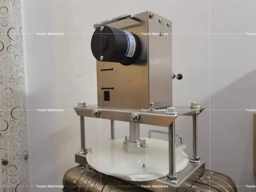 Hand-held Cake Pressing Machine Electric Pizza Dough Press Machine 22cm,