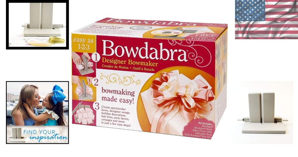 Professional Bow Maker and Craft Tool Set with Instructional DVD - Easy to Use