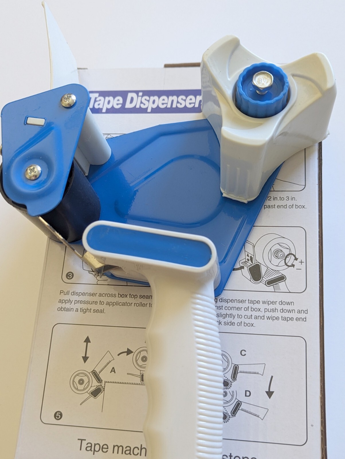 Packing tape dispenser industrial heavy duty