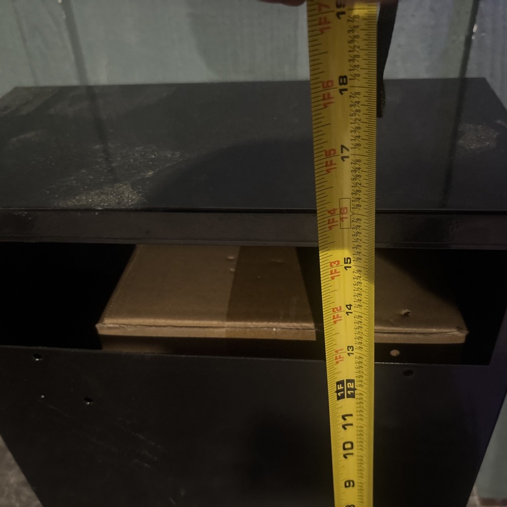 Barska Through-The-Wall Drop Box w/Adjustable Chute CB13954 Black