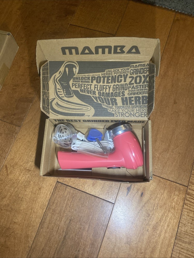 Mamba Original 3.6V Rechargeable Grinder - pink