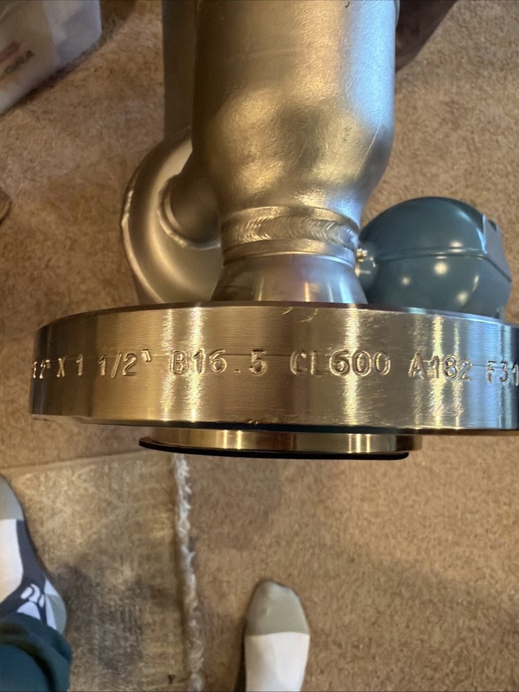 2" 600# Micro Motion CMF200 Flow Sensor Enhanced Core Processor NEW P15 - Read D