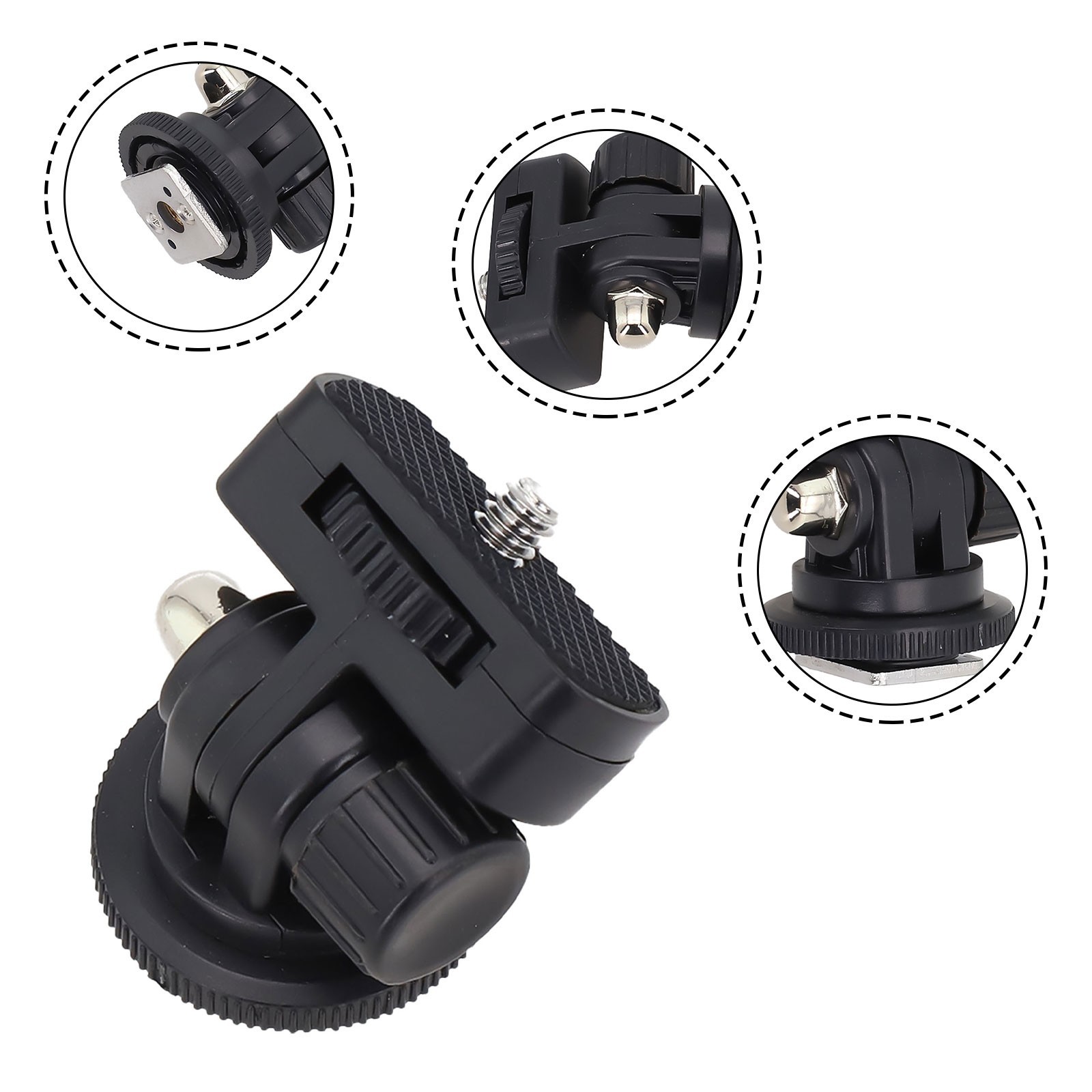 14 Screw Cold Shoe Mount for DSLR Mirrorless Cameras 1/4 Screw Attachment