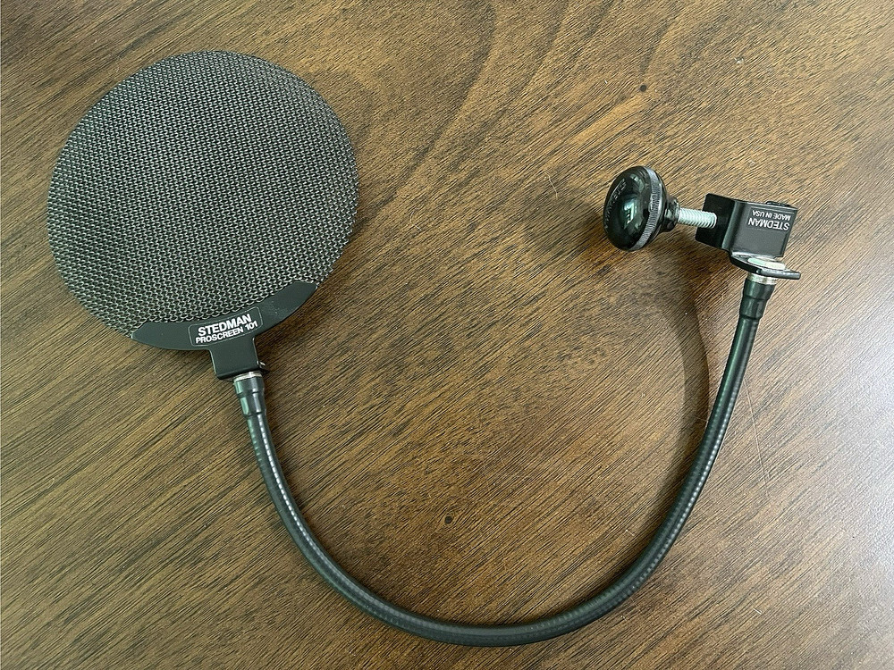 RF SPACE Portable Acoustic Microphone Reflection Filter + STEDMAN Proscreen 101