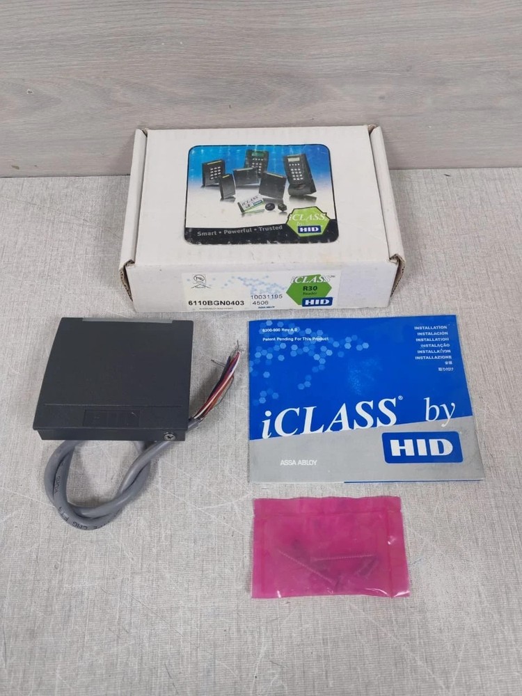 HID 6110BGN0403 iCLASS R30 Reader