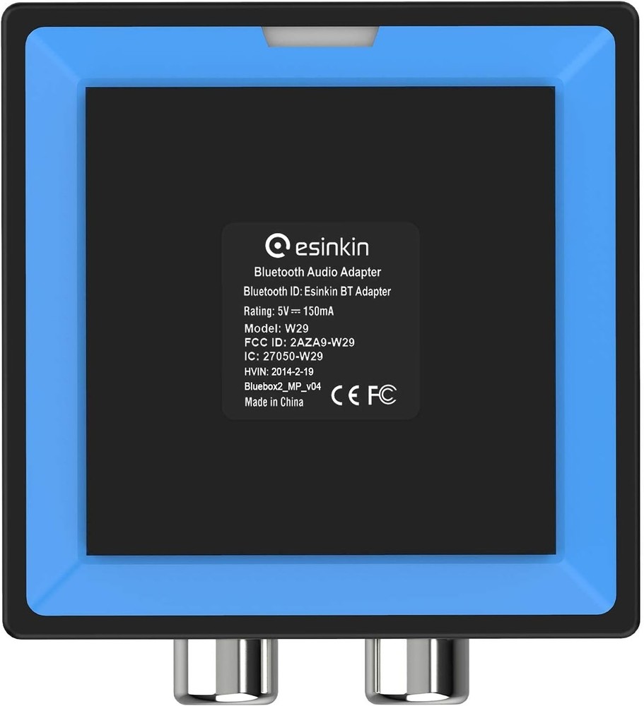 Automatic Reconnect Bluetooth Audio Receiver - Ideal for Home Sound Systems