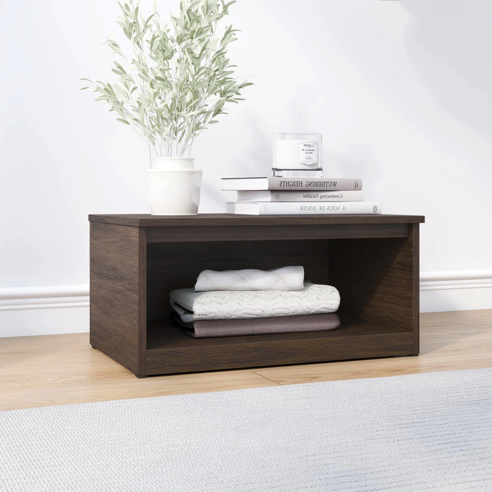 Ardent Open Shelf Modular Storage System, Walnut