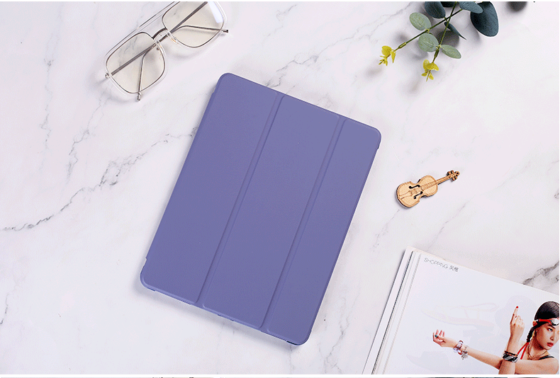 Leather Stand Cover Case For iPad 9.7" 6th 5th Air1 2 Mini 4 5 6 8.3" Pen Holder