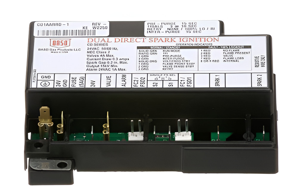 Middleby 78218 Ignition Module ONLY - Baso Replacement Dual Spark Module