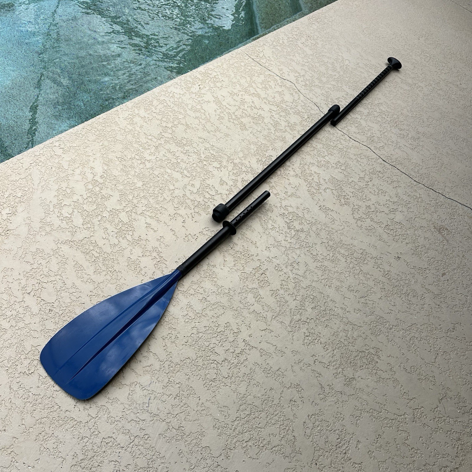 Kayak SUP Paddle - Adjustable 4-Piece, Floating, Lightweight (Eddie Bauer)