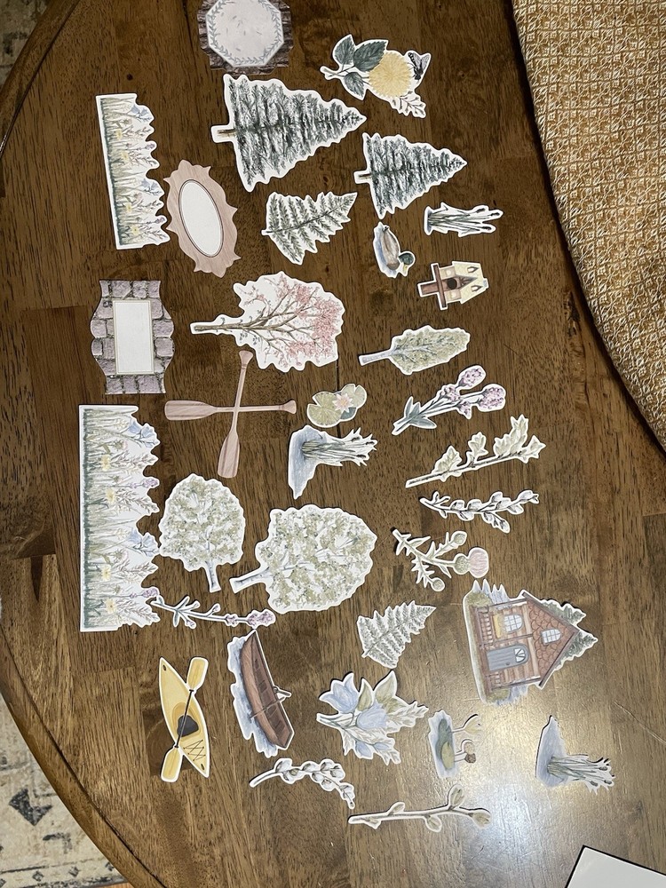 Creative Memories Spring Cottage Embellishments Pack