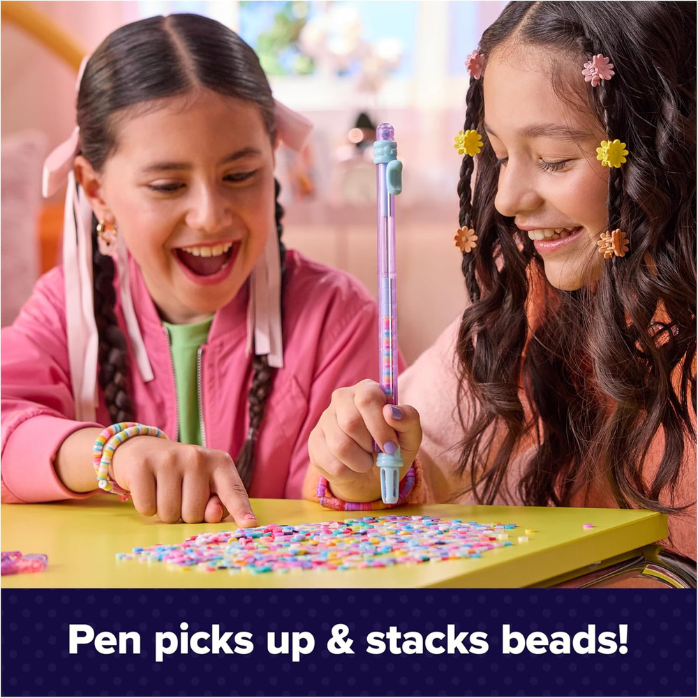 Cool Maker, Stack’D Heishi Studio Bracelet Making Kit with Easy Beading Pen & ov