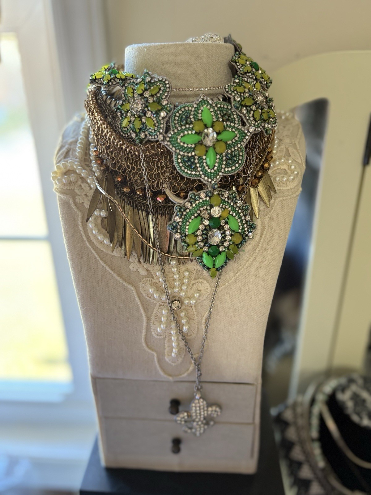 Mystery Jewelry CUSTOM CURATION Jar- All Wearable No Junk 1/4 Lb SEE DESCRIPTION