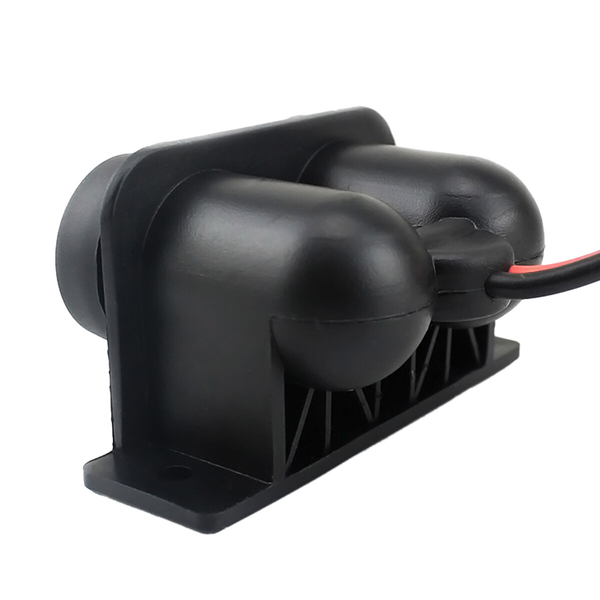 Waterproof Power Dual Socket Car Motorcycle Cigarette Lighter Plug 12V Outlet