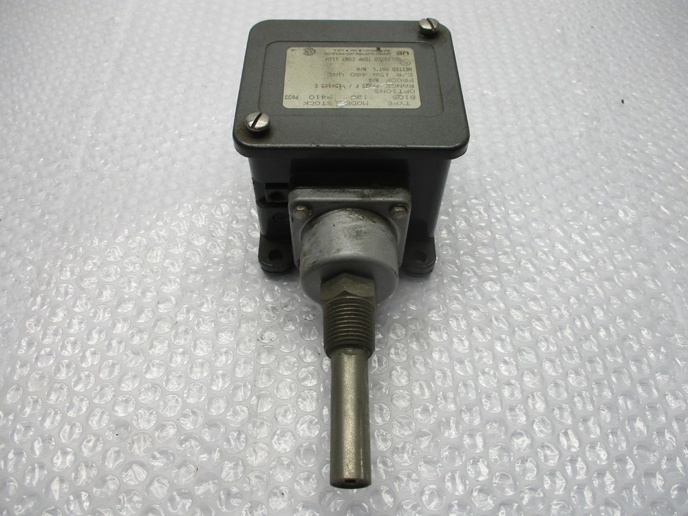 UNITED ELECTRIC B105120 TEMPERATURE CONTROLLER UNMP