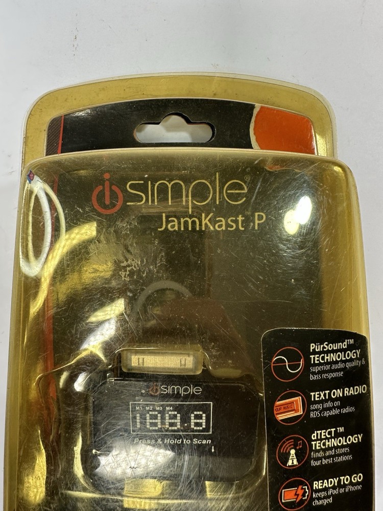 iSimple Jamkast P Digital FM Transmitter For iPod&iphone