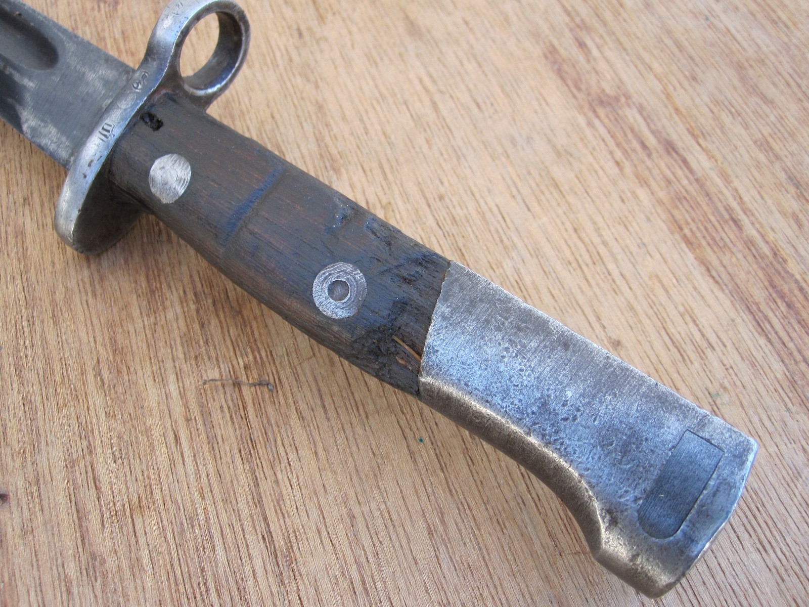 Yugoslavian K98 Mauser Bayonet PREDUZEĆE 44 Model 1948 M48 with Scabbard, Used