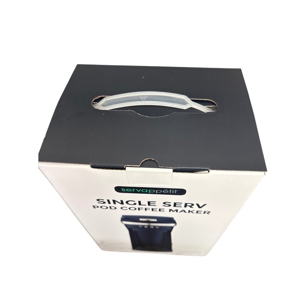 Servappetit Single Serv Pod Coffee Maker Navy K-Cup Compatible 15oz Capacity