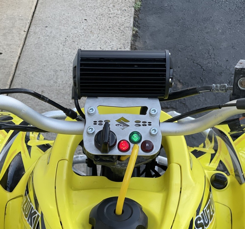 Suzuki LTZ400 Custom Light Bar Dash Mount Kit 2003-2004
