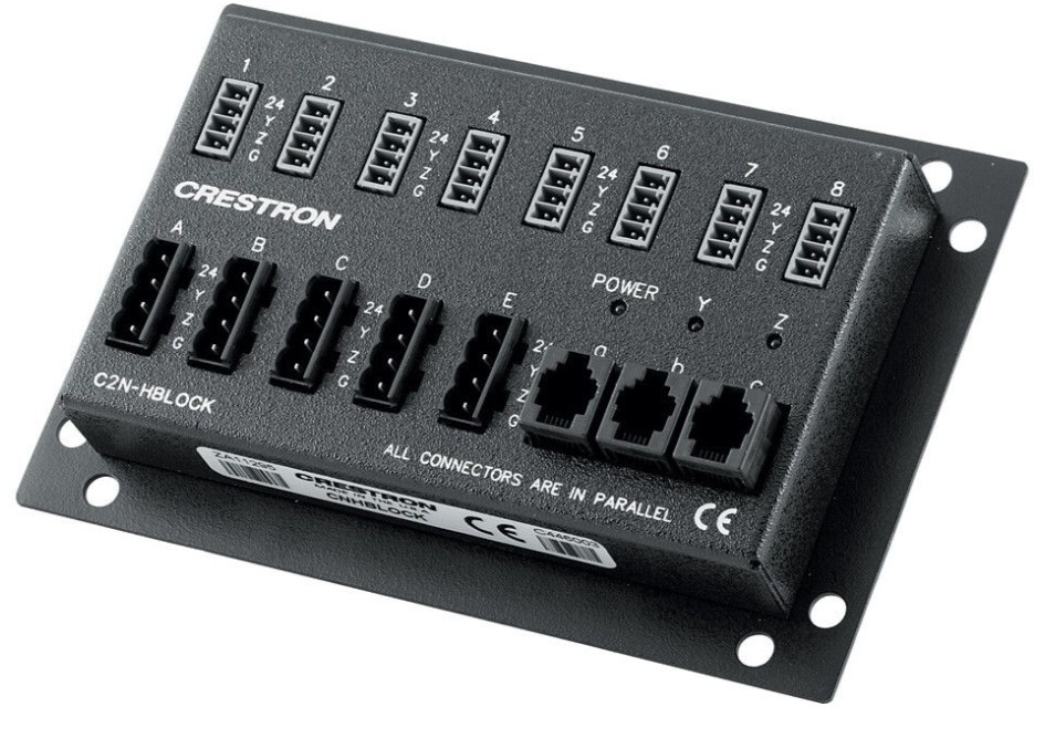 Multi-Type Distribution Block - Crestron. - C2N HBLOCK