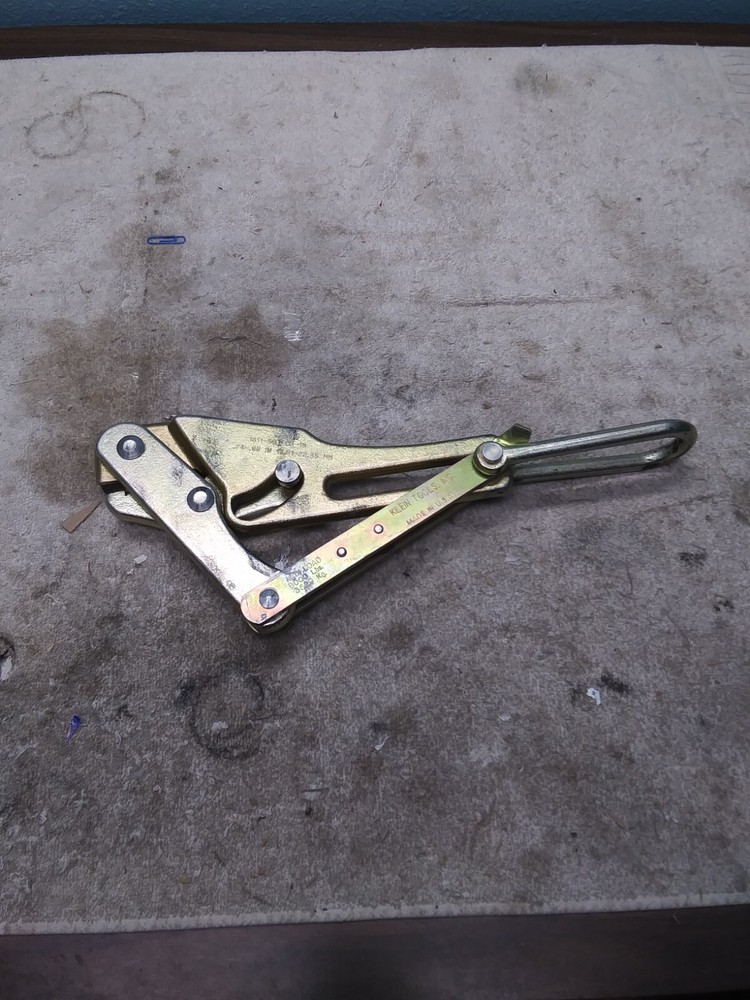 KLEIN 1611-50 CABLE WIRE GRIP PULLER 8000lbs Capacity