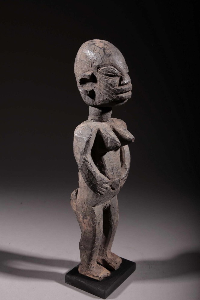 Art African Statue Yoruba 2544