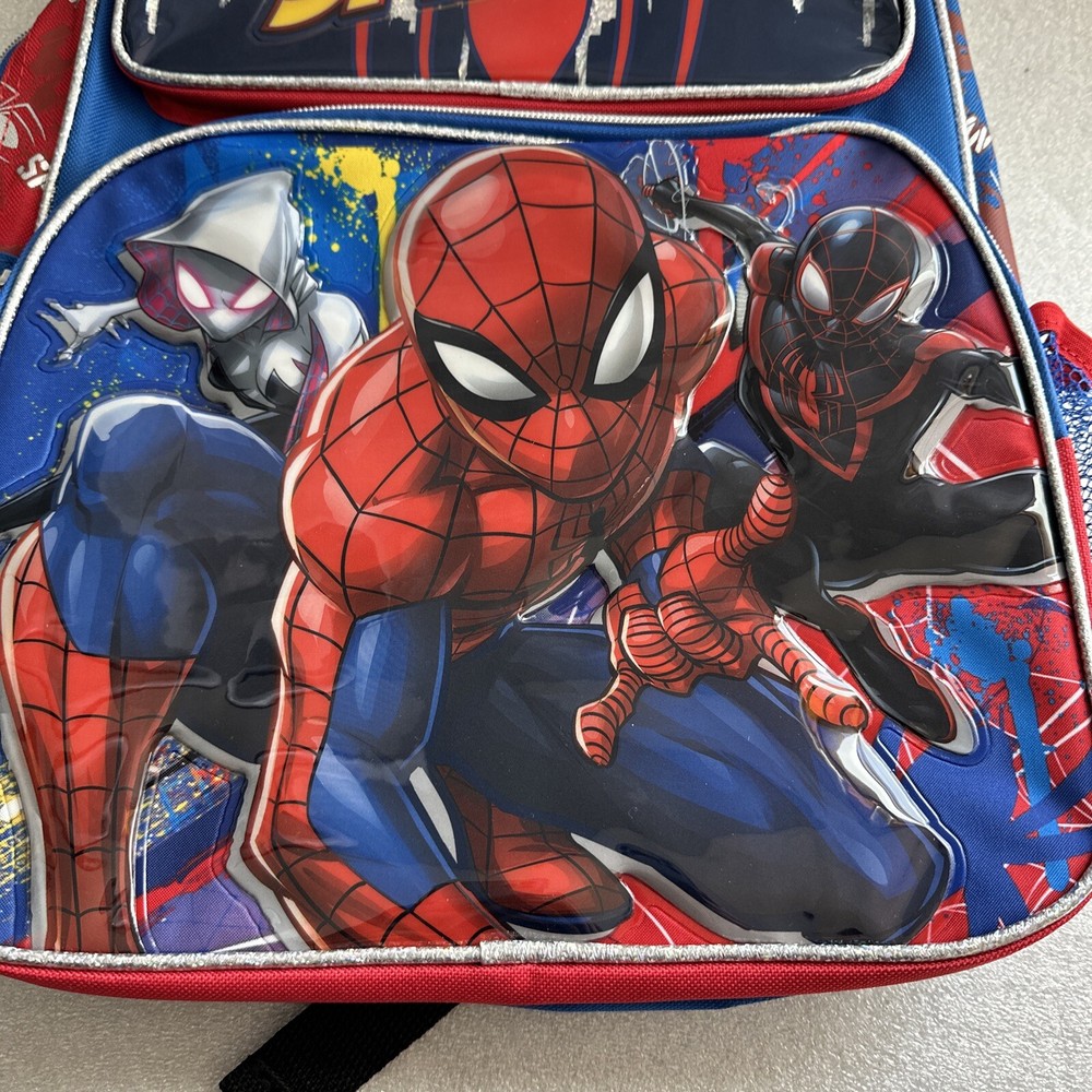 Ruz Marvel Spider-Man Large 3-D EVA Molded 16 Inch Backpack