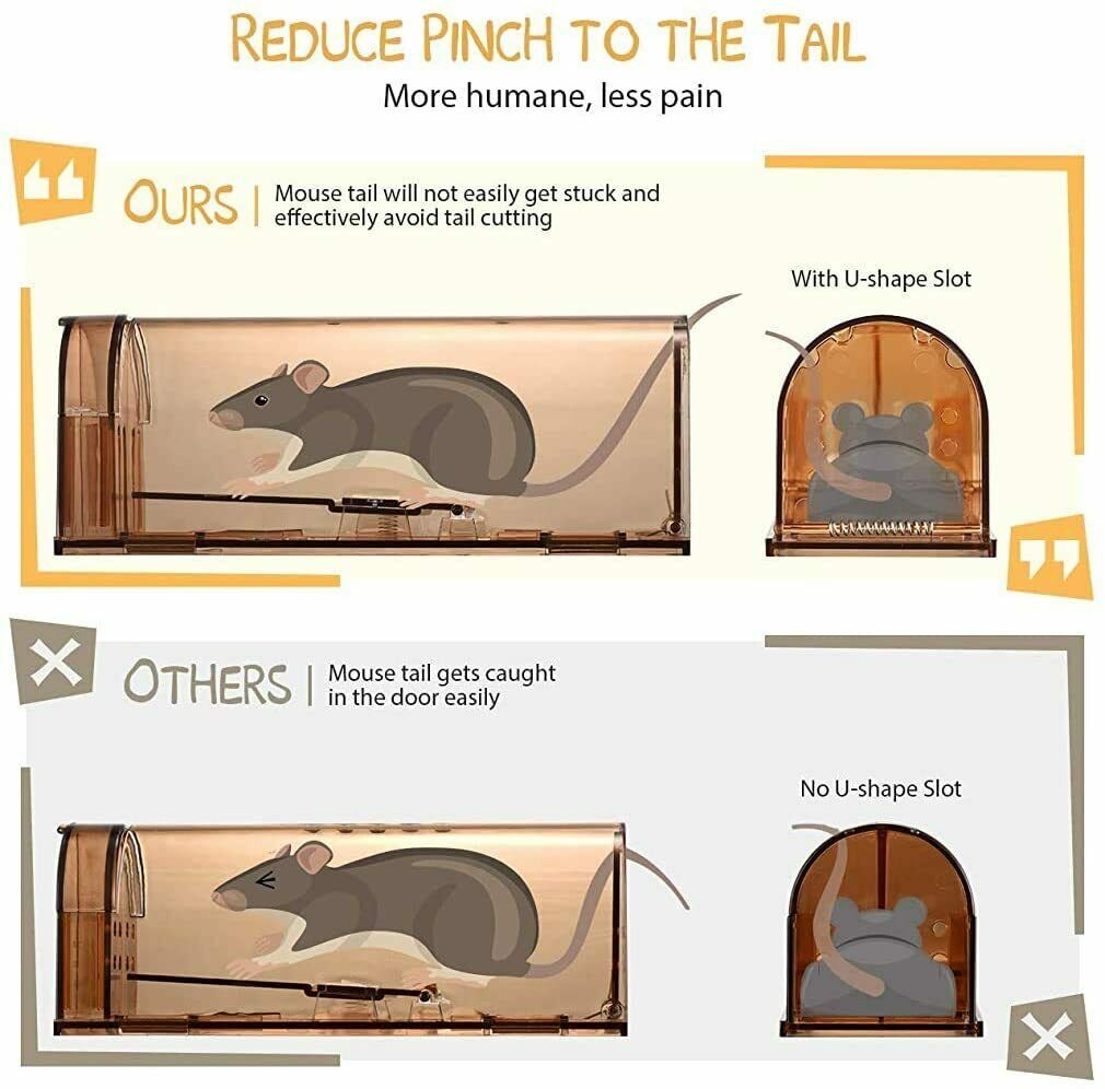 Electronic Mouse Trap Victor Control Rat Killer Pest Electric Rodent Zapper US