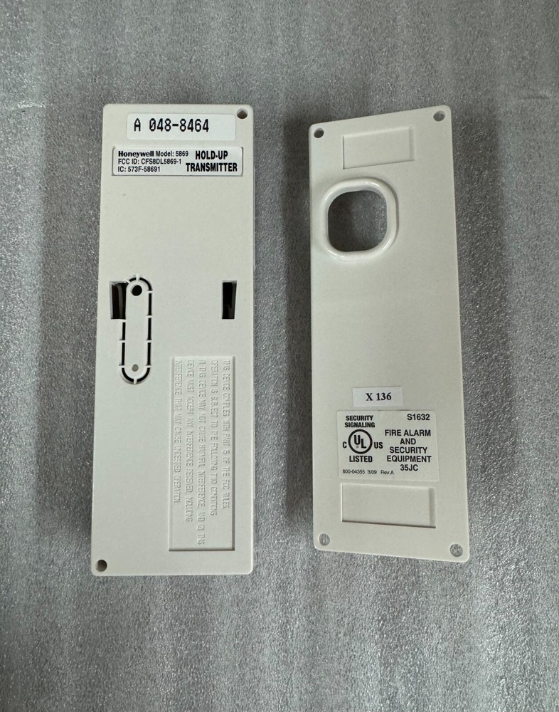 HONEYWELL 5869 WIRELESS HOLD-UP SWITCH/TRANSMITTER