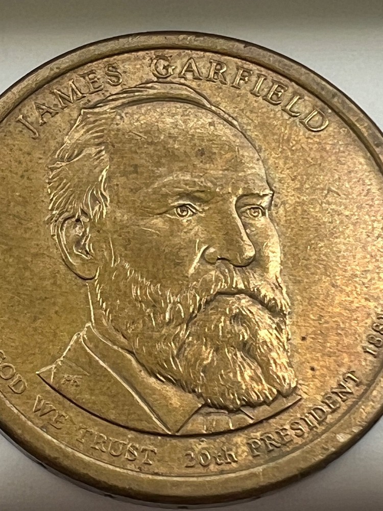 James Garfield 1881 One Dollar Coin 2011