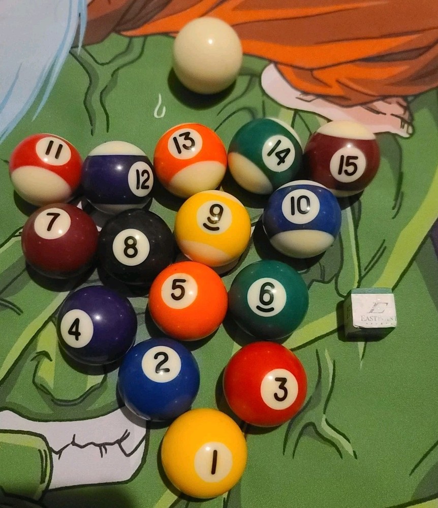 Mini Billiards Cue Ball Set (For Table Top Billiards)