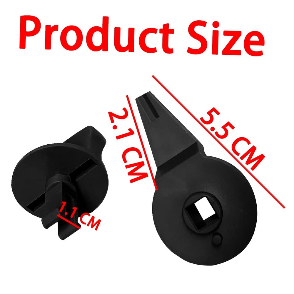 Warning Triangle Cover, Holder Warning Triangle Tailgate Knob Bracket Clip,...