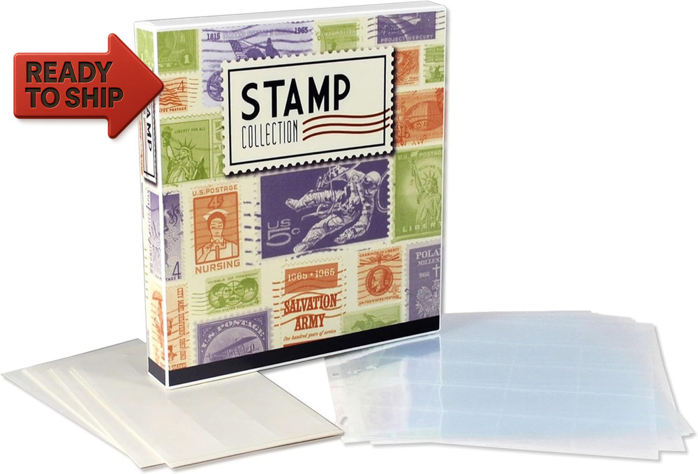 Unikeep Stamp Collection Binder Kit