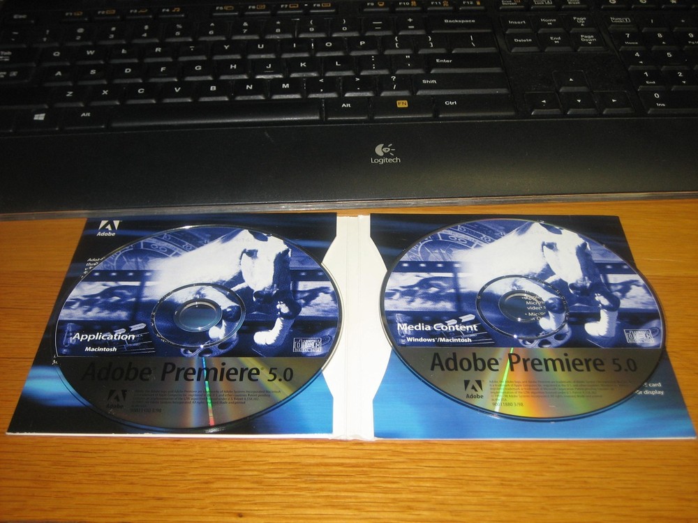 ADOBE PREMIERE 5.0 FOR MAC PLUS MEDIA CONTENT WINDOWS/MAC CD`S