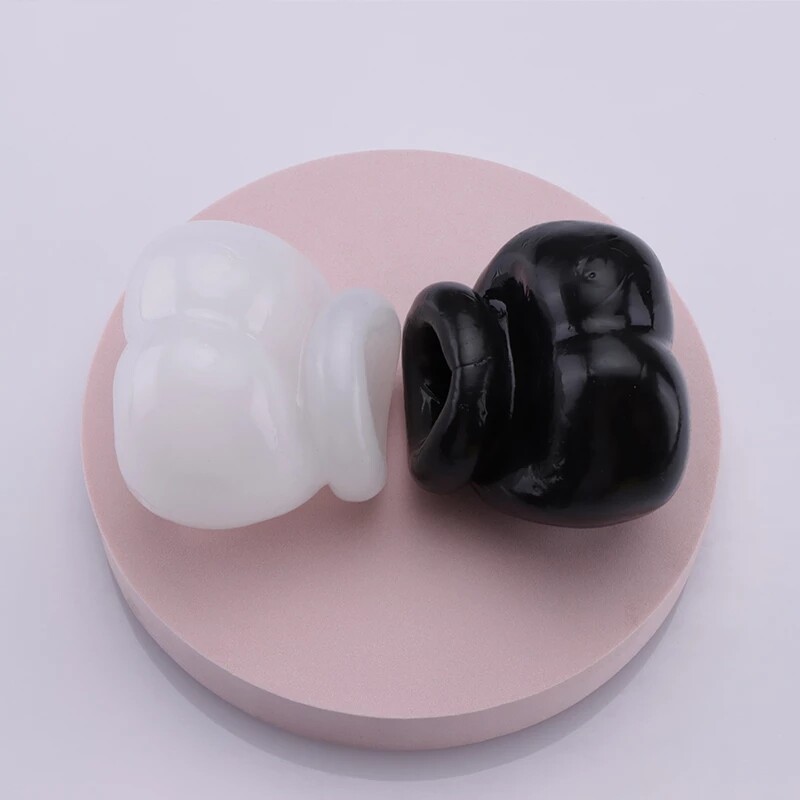 Male Bull Bag Ball Sleeve Stretcher Ox Bullballs Testicle Enhancer Scrotum BDSM