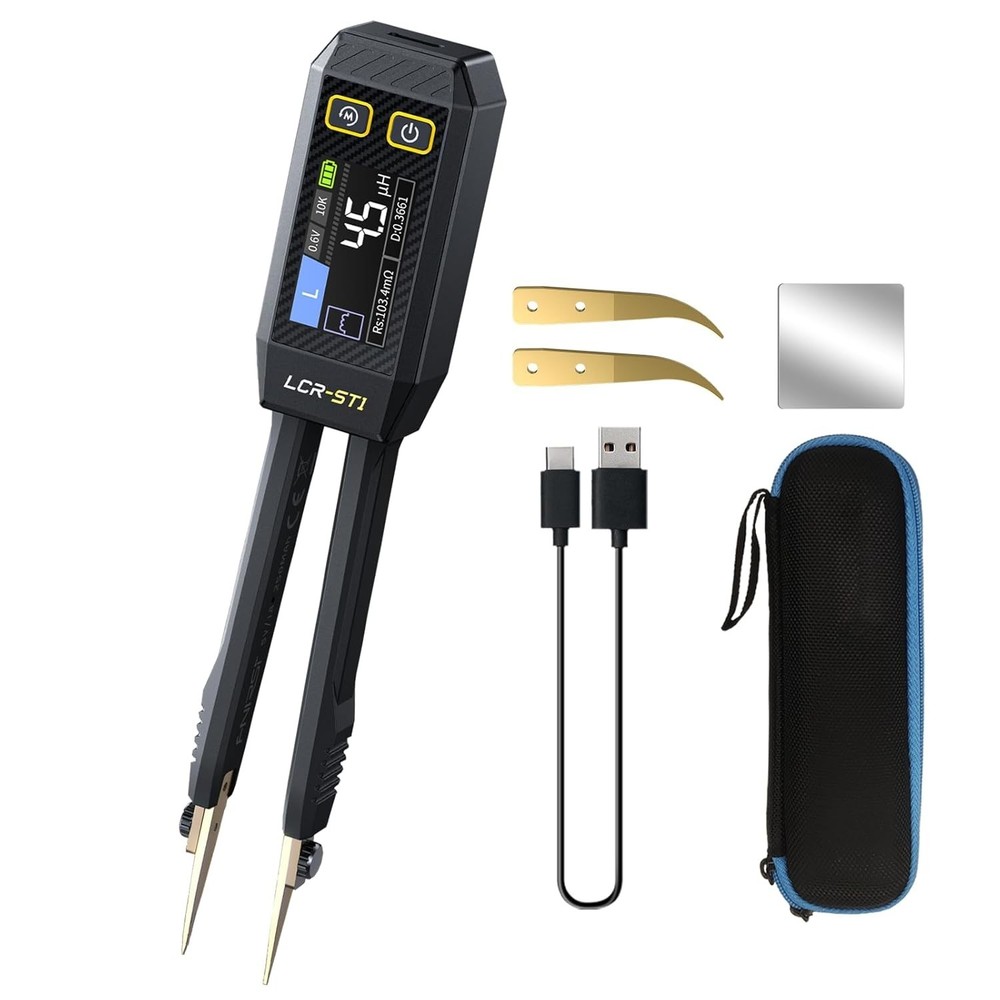 FNRSI Mini Smart LCR Meter - Precision Measurement Tool for Electronics