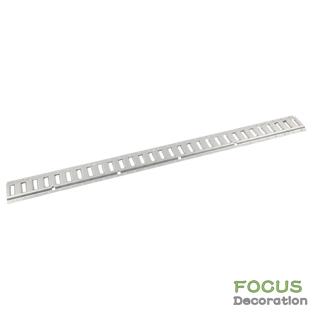 Flexible 6 Pack 5' E Track Tie Down Rail System Silver Heavy Loads Secure Cargo