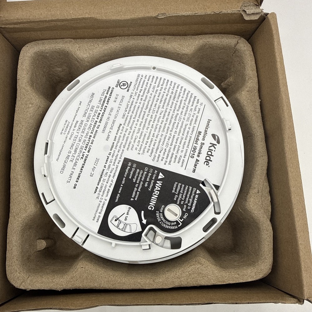 Kidde Pi9010 Smoke Detector Alarm Led Indicators replacement Alert ￼