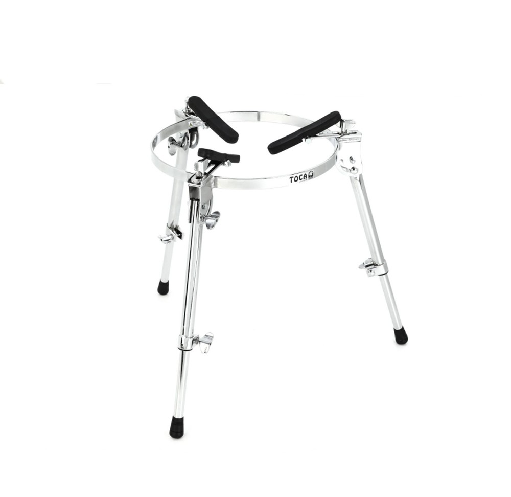 Toca Conga Drum Stand Folding Portable Adjustable - Low Profile