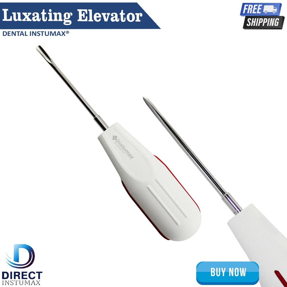 Dental Luxating Elevators 8PCS Periotome Luxation Root Extracting Extraction Kit