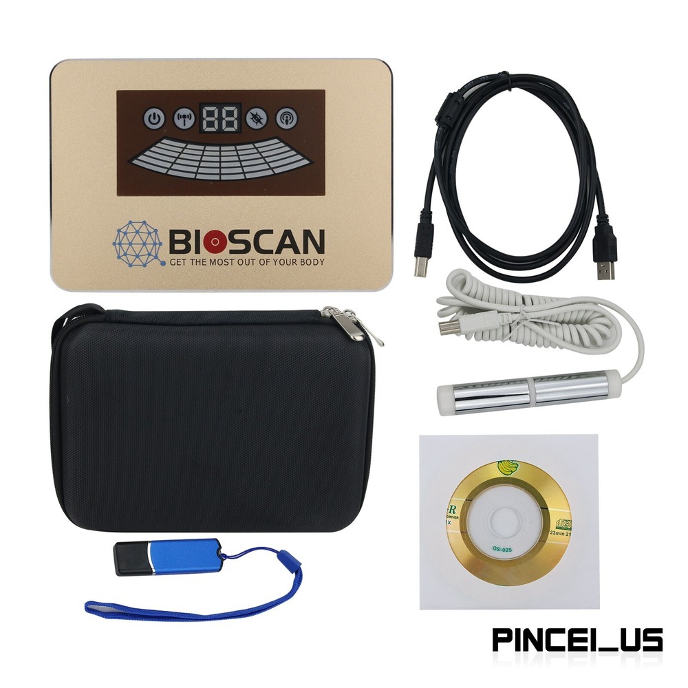 For BIOSCAN Quantum Resonance Magnetic Analyzer w/ Testing Probe 52 Reports pe66