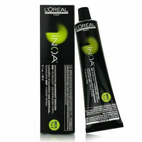 L'OREAL INOA AMMONIA-FREE  PERMANENT HAIR COLOR   2.1 OZ  (Choose Your Color)