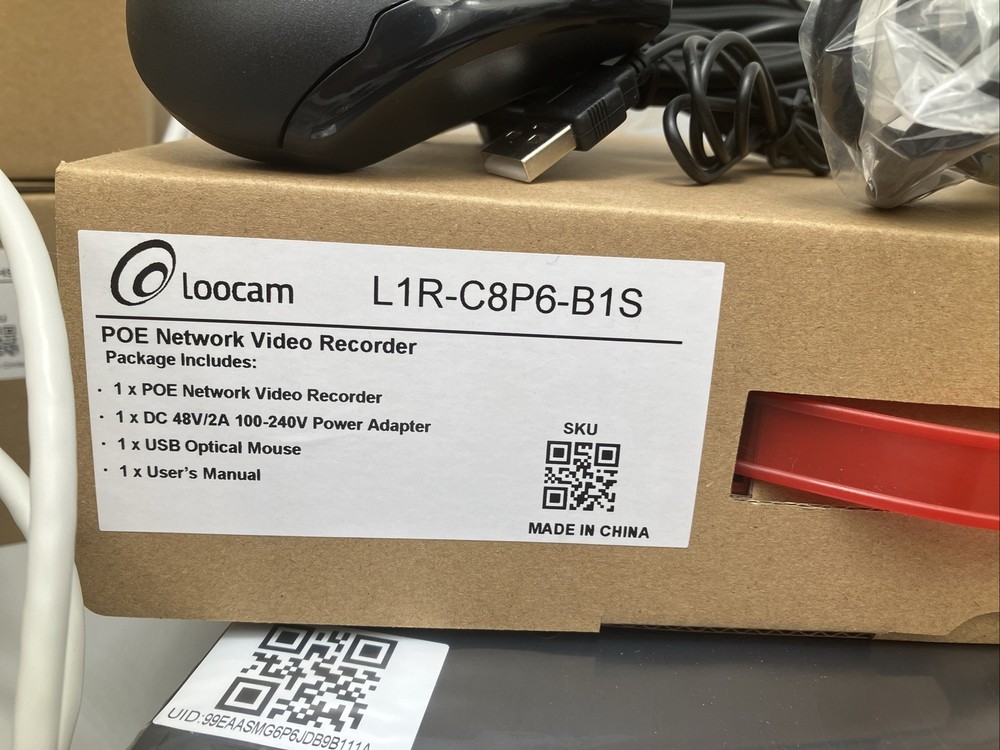 Loocam Complete Security System 4 Camera New