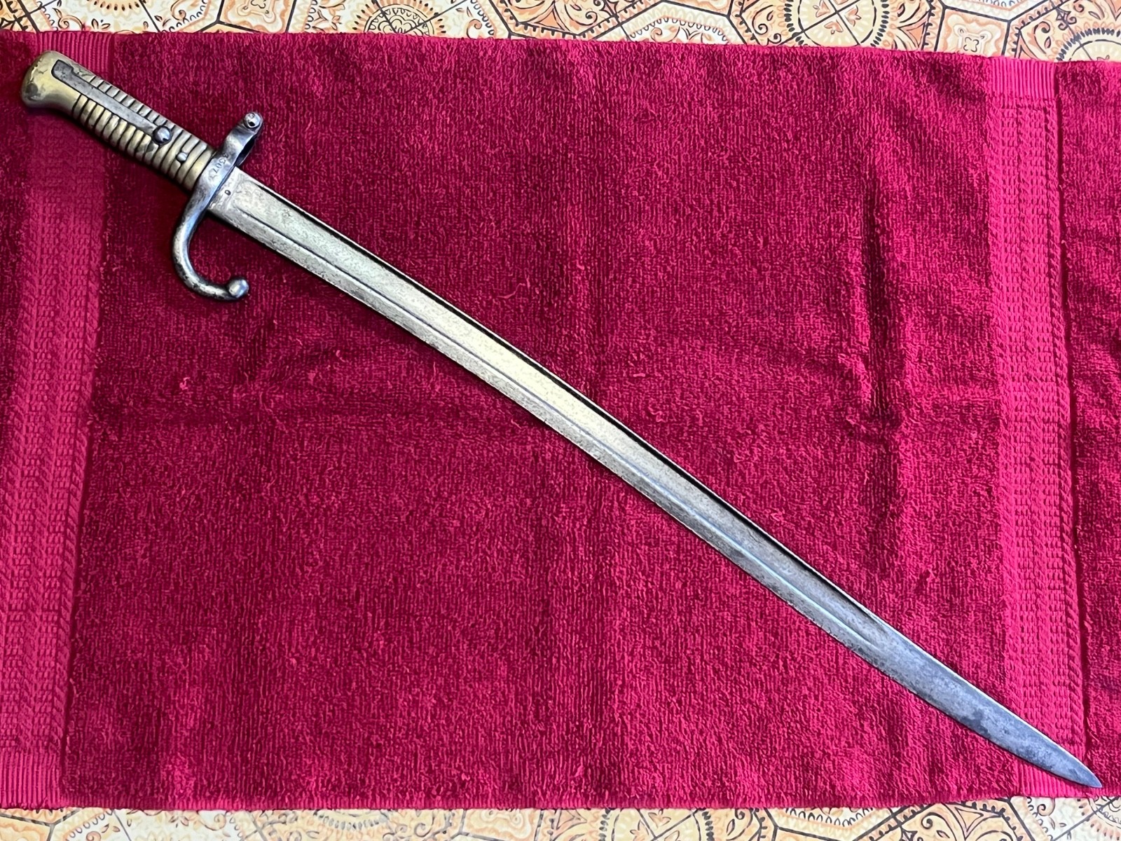 SCARCE DUTCH M1873 BEAUMONT SABRE BAYONET - PRE WWI