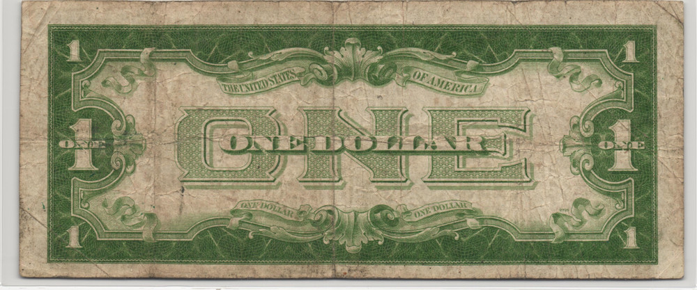 Fr.1606 1934 Funnyback $1 Silver Certificate VF